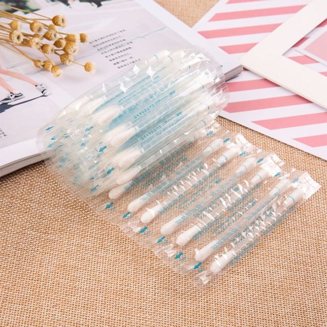 Liquid Makeup Remover Swab Eye Disposable Cleaning Natural No Pollution