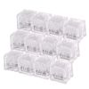 LED Ice Cube Shape Lights Liquid Sensor Glowing Light up Ice Cubes for Drinks Bar Party Wedding Decorations(12Pcs)