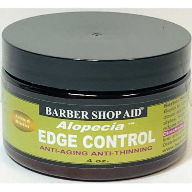 Barber Shop Aid Alopecia Edge Control Anti-Aging Anti-Thinning 4oz NEW