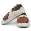 Carozoo Soft Sole Leather Baby Shoes Crawling Shoes First Walking Shoes Crib Enfants Slippers Newborn Boys Girls 0-6 Months to 7-8 Years, Lion Beige