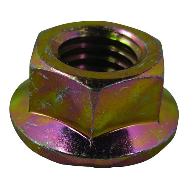 BP Chromate Flange Nut M6 100 Pack