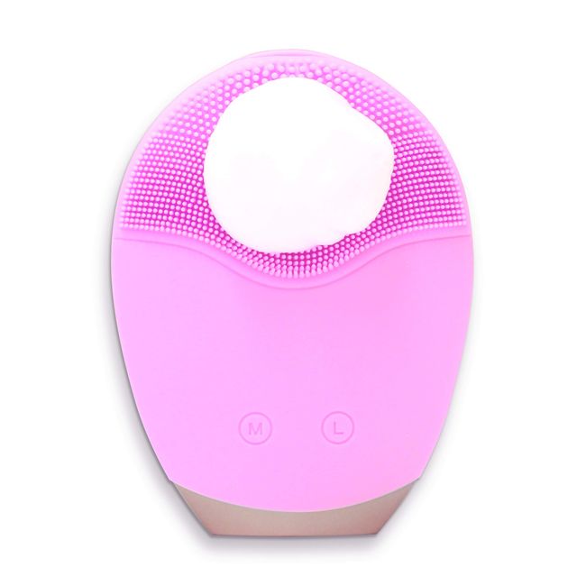 Azuma SFB-01-PK Silicone Face Wash Brush, Pink