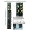Mila Door Lock Case Gear Box 25mm Backset Coldseal Match Latch Only