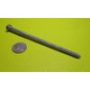 Galvanized Hex Head Lag Screw 1/4" Threads x 5.0" Length, 25 pcs