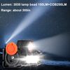 4 PCS USB Rechargeable Waterproof LED Headlamp Headlight Head Light Flashlight