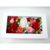 Preserved Flowers White Frame Arrangement Premier