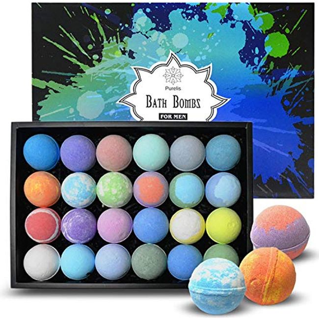 Bulk Organic Bath Bombs Gift Set. Wedding Favors & Party Favors