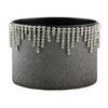 Grey & Diamond Wine Bottle Candle Holder Bottle Coaster