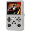 FTRONGRT Case Compatible with R36S Handheld Game Console, Soft Silicone, Scratch-Resistant, Non-Slip Game Console Case. Grey