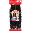 Outre X-Pression - Twisted Up - Boho Box Braid 12" 3X (OFF BLACK 1B)