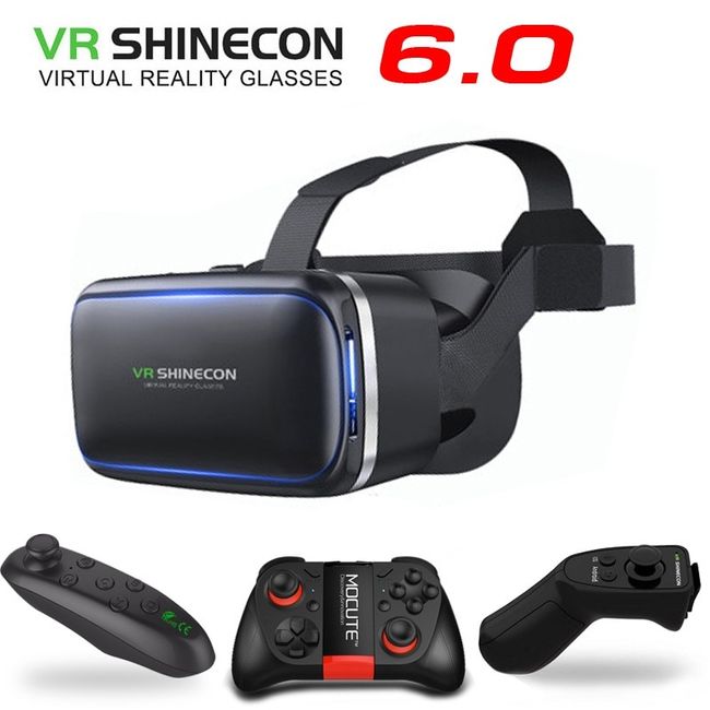 Gafas Realidad Virtual Smartphone 3D Vr Box + Cont