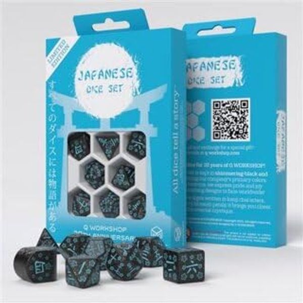 Q-Workshop 20 Years: Japanese Dice Set (8)