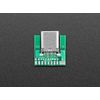 Adafruit 4396 USB Type C Socket - SMT Inline Breakout Board