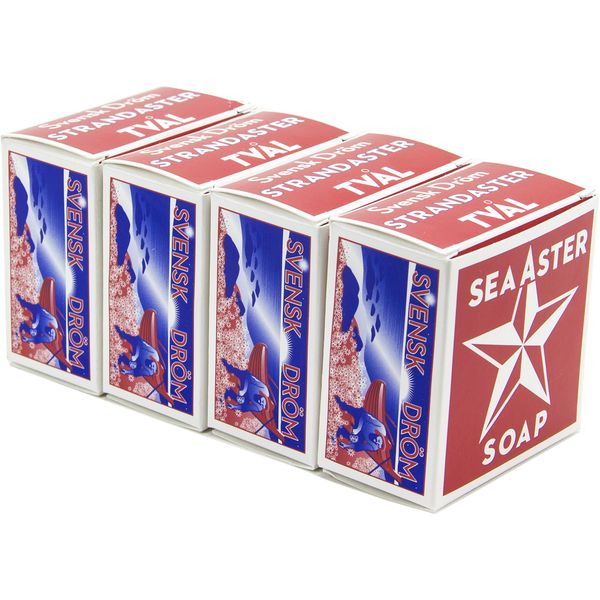 Swedish Dream Sea Aster Invigorating Bath Soap - Pack of 4