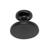 Utopia Alley Emme Cabinet Ring Pull Knob - Decorative Cabinet Drop Pull Knobs for Cabinets and Drawers - Finished Matt Black - Metal Drawer Pull Knobs 1.14" (25)