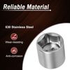 5-Point Penta 51/64" 3/8" Drive Utility Impact Socket for Valve 5-Point Nuts US