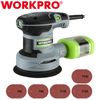 WORKPRO 2.5Amp 5" Random Orbit Sander 6 Variable Speeds Sander 7000 to 14000 RPM