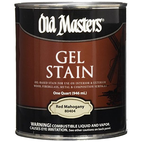 Old Masters 24994 Interior/Exterior Gel Stain Red Mahgony