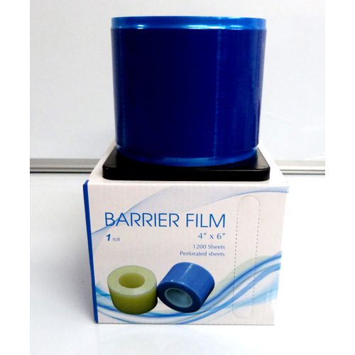 FDD4U Barrier Film - All Purpose Barrier Tape for Medical, Dental, Beauty & Tattoo Instruments - Protective Film for Tattoo Pens, Dental Handpieces, & More - Blue Barrier Film Roll with 1200 Sheets