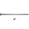 4 Inch Bright Common Nail (20D) 1 pound ~26 Nails. Good for general construction projects