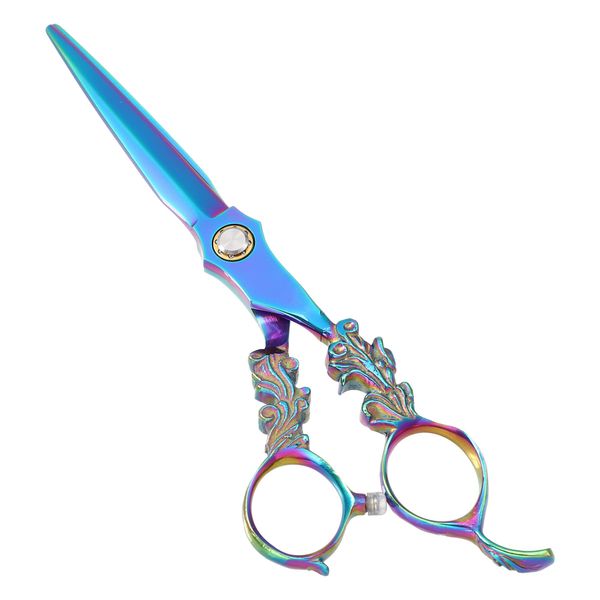 VOCOSTE Hair Scissors Hair Cutting Scissors Barber Charing Scissors Stainless Steel Razor Multicolor