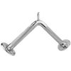KOMODO Tricep V Bar Push Down Cable Attachment Handle Close Grip Multi Gym Pull Triceps (Without Rubber Grip)