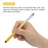 uxcell Stylus Pen for Touch Screen Capacitive Stylus Tablet Pen Sensitivity Accuracy Universal for Touch Devices Gradient Yellow