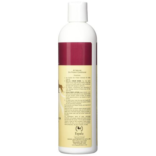 Espana Silk ESP1015DC Specially Formulated Silk Protein Conditioner for Dogs and Cats, 16.91-Ounce