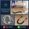 USB C Charger Cable 3FT Fast Charging Cord for iPhone 16e/16 Pro 3FT, Black 
