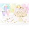 PartyDeco Decoration, Wood, Gold, Normal