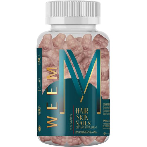 WEEM Biotin Gummies for Hair, Skin and Nails - Vegan Vitamins for Men & Women, Supports Faster Hair Growth and Stronger Nails - Extra Strength 10,000mcg