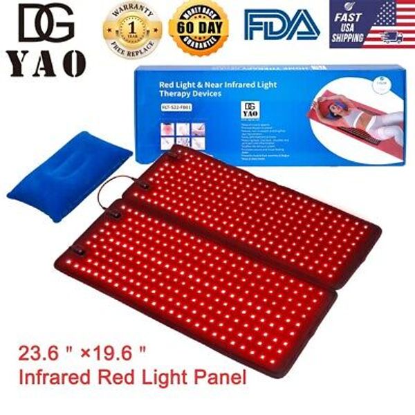 DGYAO Infrared Light Panel Red Light Therapy Blanket For Full Body Pain Relief