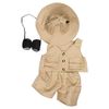 Safari Teddy Bear Outfit (8")