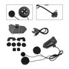 Helmet Bluetooth Earphone Headset Speaker Player Universal Black For Motor US