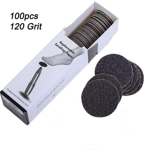 Toenail Care Foot Care Sanding Paper Wool Polishing Foot Care Rasp Disc Shaft Electric Nail Drill Bit Pedicure Tool Kit Replacement Foot File Set