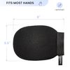 Deep Exfoliating Mitt for Body Scrub. 2 Pack Plant-Based Fiber Exfoliating Gloves - Great for Dead Skin Removal, Keratosis Pilaris, Strawberry Skin and Self Tanning