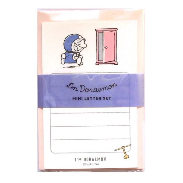Doraemon Mini Letter Set Handing Letter Pouch Bag (Anywhere Door)