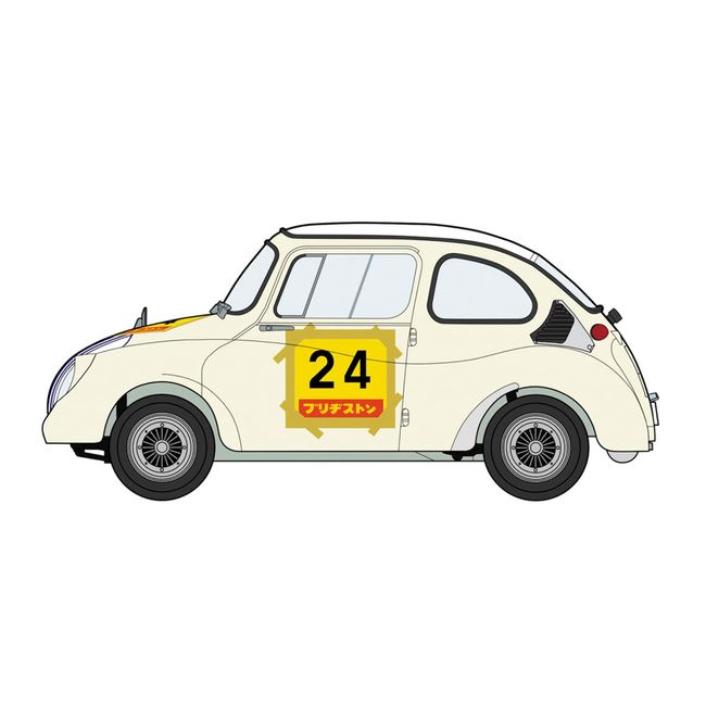 Hasegawa 20569 1/24 Subaru 360 1966 Suzuka 500km Race Plastic Model