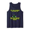 Lawn Mowing Gardening Funny Tank Top