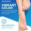 Fungal nail treatment with nail polish coffee