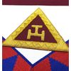 Masonic Royal Arch Principal lambskin Apron,Sash,File case and Gloves Set