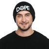 DonDon Men's Beanie Statement Winter Hat, dope