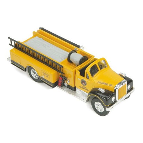 MTH O Scale Diecast Fire Truck, Yellow