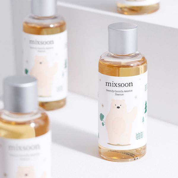 [2 free soy milk pads] Mixun Sundi Bottle Grass Essence 100ml