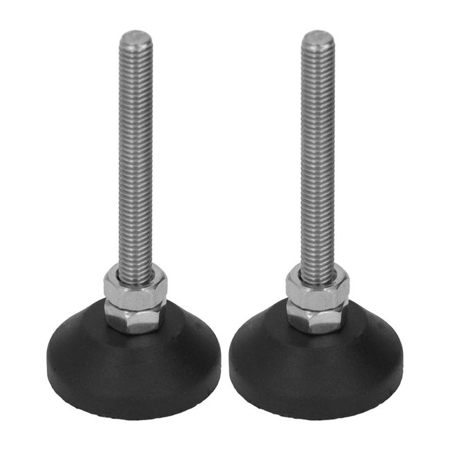 MEAPUXIN Furniture Feet Fixed Legs Furniture Protection Replacement Legs Joint Feet Fixed Legs Leveling Foot Adjusting Bolts 2pcs Leveling Mount M6 Thread Foot Pad Furniture Leveler Feet