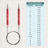 KnitPro Zing Fixed Circular Needles 32" (80cm) | Size 9.00mm