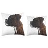 Brindle Boxer Throw Pillow