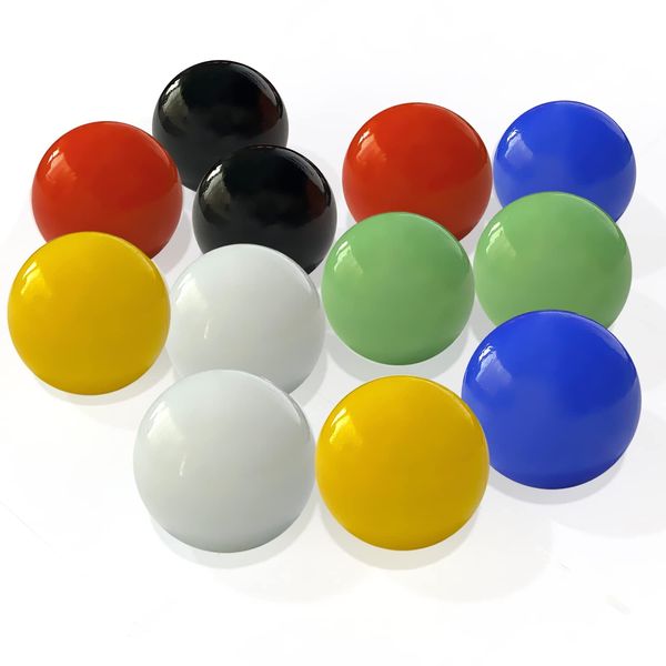 DODHEG 60 Pcs Glass Marbles, Bulk Marbles, for Various Marble Games 0.63 inch, Multicolor.