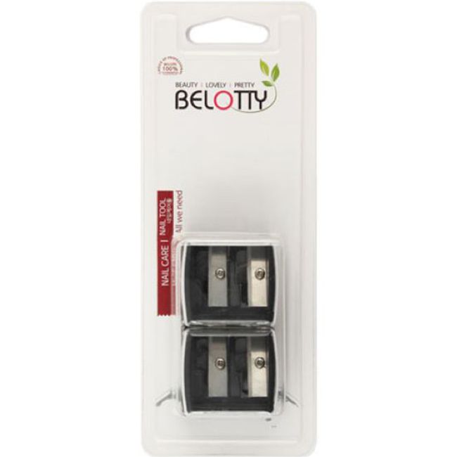 Belotti Eyebrow Dual Pencil Sharpener 8mm 12mm