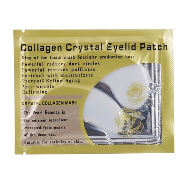 Accessotech 10 Pairs Collagen Crystal Under Eye Patch Lift Anti-Wrinkle Moisture Face Mask